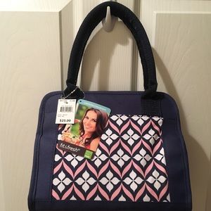 NWT - Fit and Fresh insulated lunch bag - navy